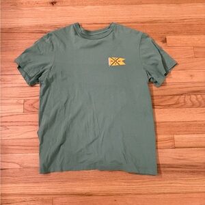Vineyard Vines Olive Green Tee with Yellow Graphic
